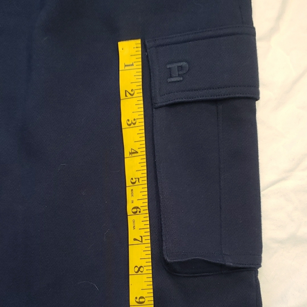 NWT TALL girl Friendly PINK Victoria's Secret Navy Drawstring Pants - Picture 17 of 17